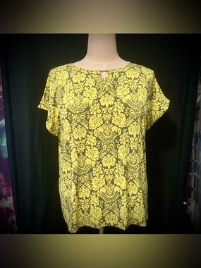 Liz Claiborne Women’s Floral Print Top - XL